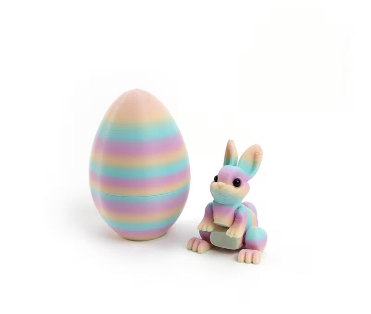 PASTEL RAINBOW 1SET 3D PRINTED