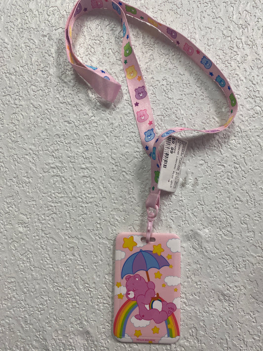CAREBEAR LANYARD WITH HOLDER