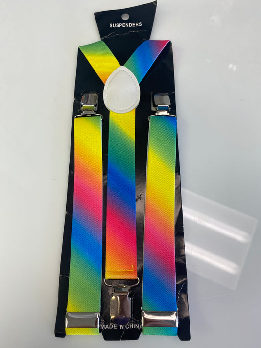 RAINBOW FADE SESPENDERS