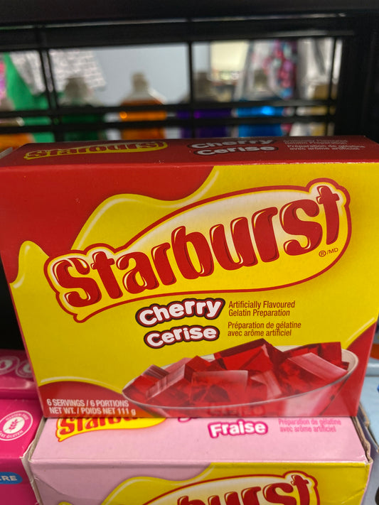 STARBURST CHERRY JELLO MIX