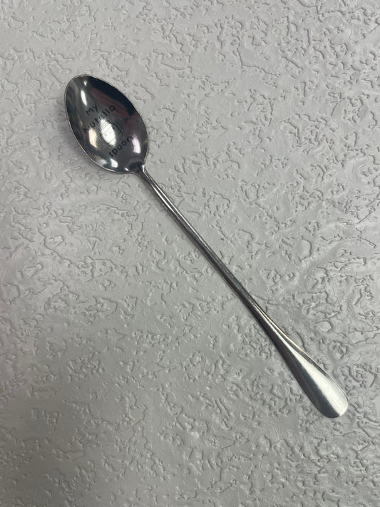 MY NUTELLA STEEL SPOON