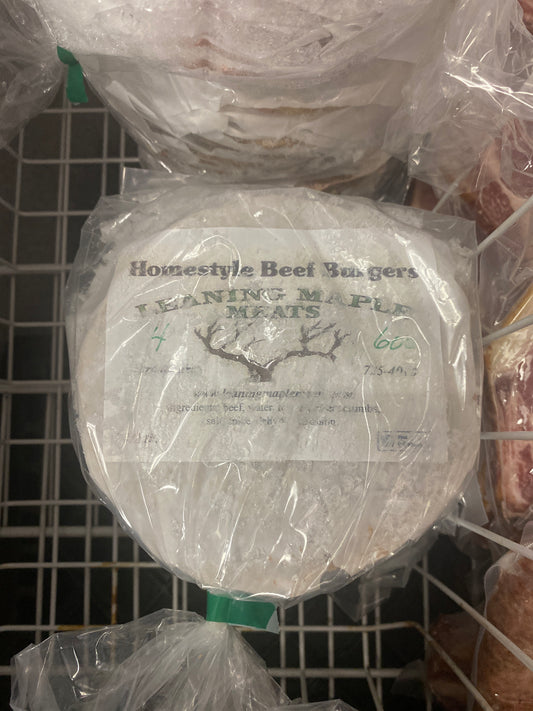 HOME STYLE BEEF BURGERS