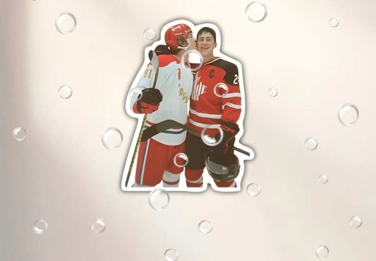 HEATED RIVALRY VINYL DECAL STICKER