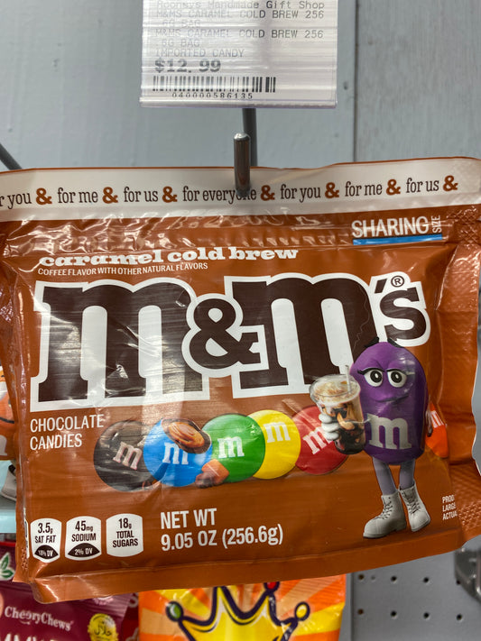 M&MS CARAMEL COLD BREW 256.6G BAG
