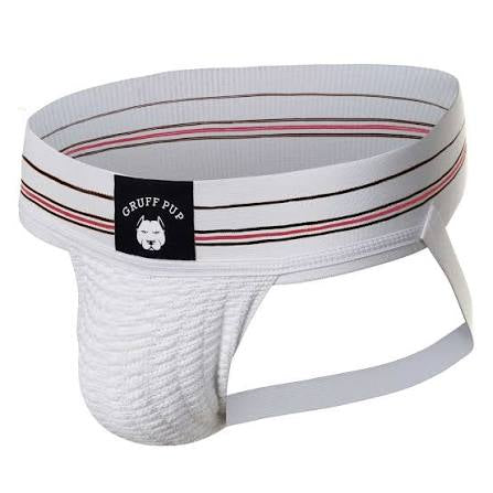 GRUFF PUP WHITE QUARTERBACK JOCK