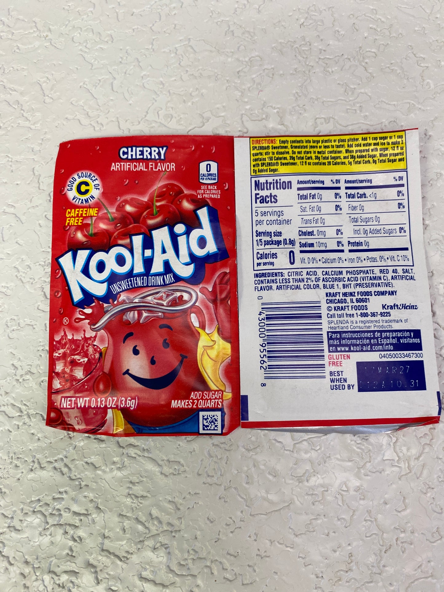 KOOL AID CHERRY PACKET