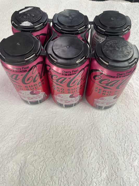 COKE ZERO SUGAR CHERRY FLOAT SIX PACK