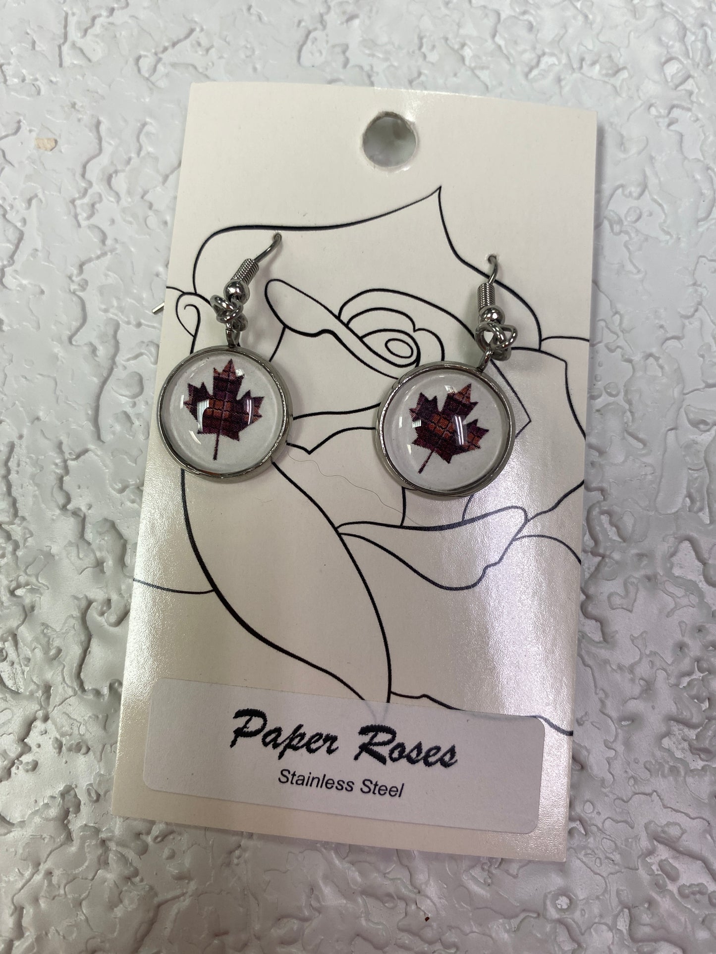 CANADA SILVER EARRINGS
