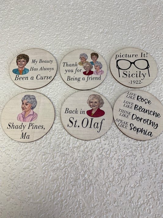 COASTER GOLDEN GIRLS THEME