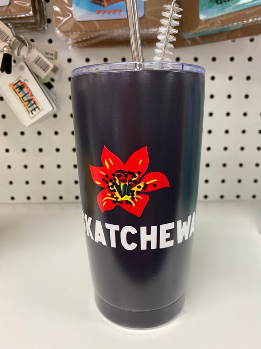 20OZ SASK LILY BLACK CUP