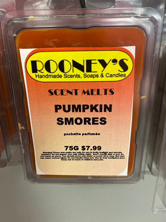 PUMPKIN SMORES SCENT MELTS
