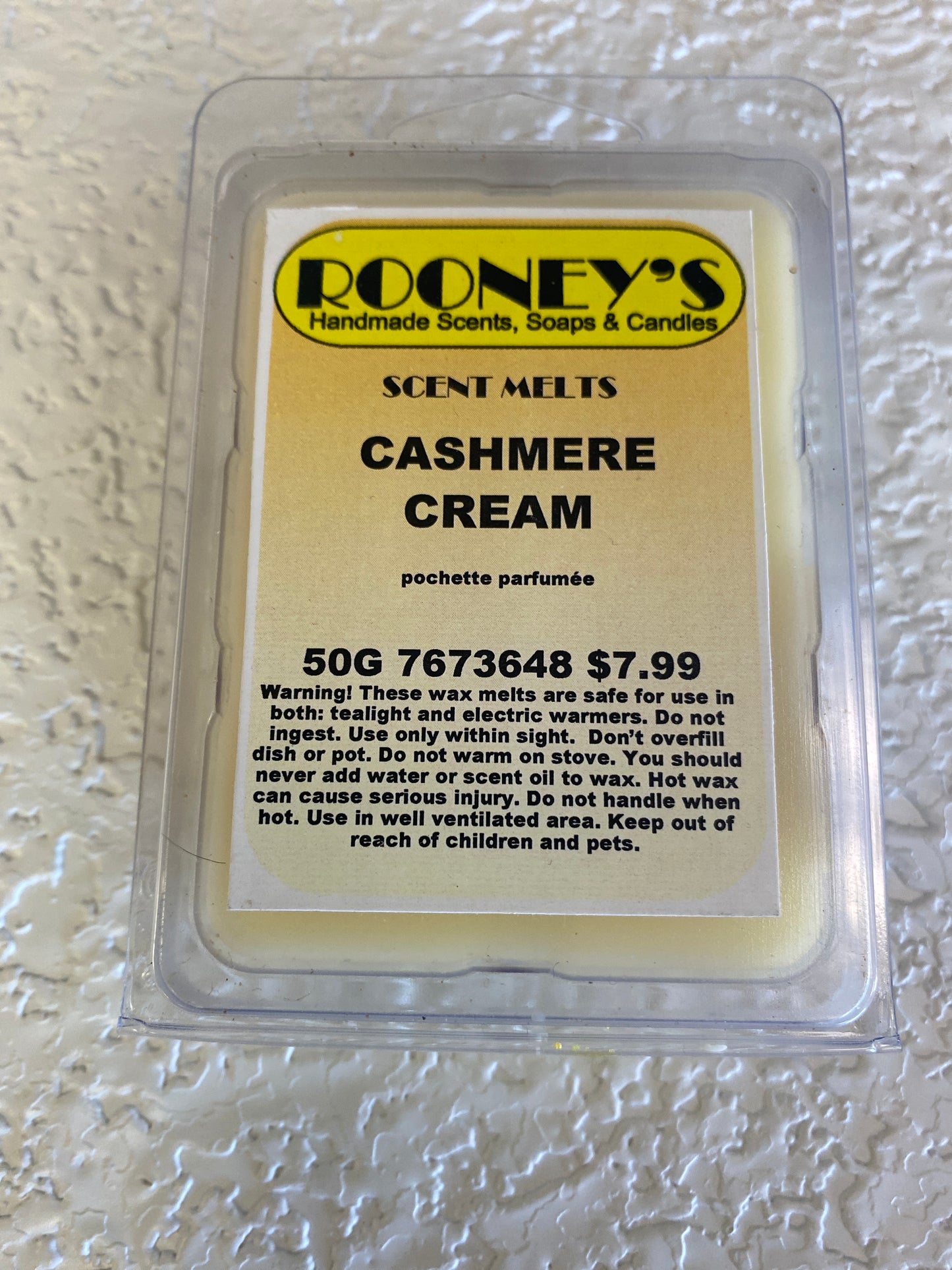 CASHMERE CREAM SCENT MELT