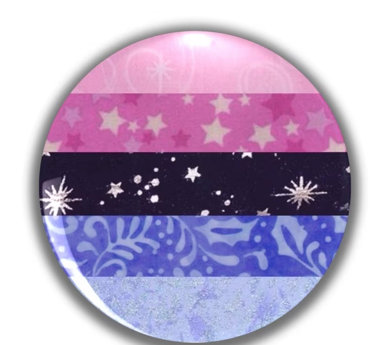 OMNISEXUAL ANIME PRIDE BUTTON