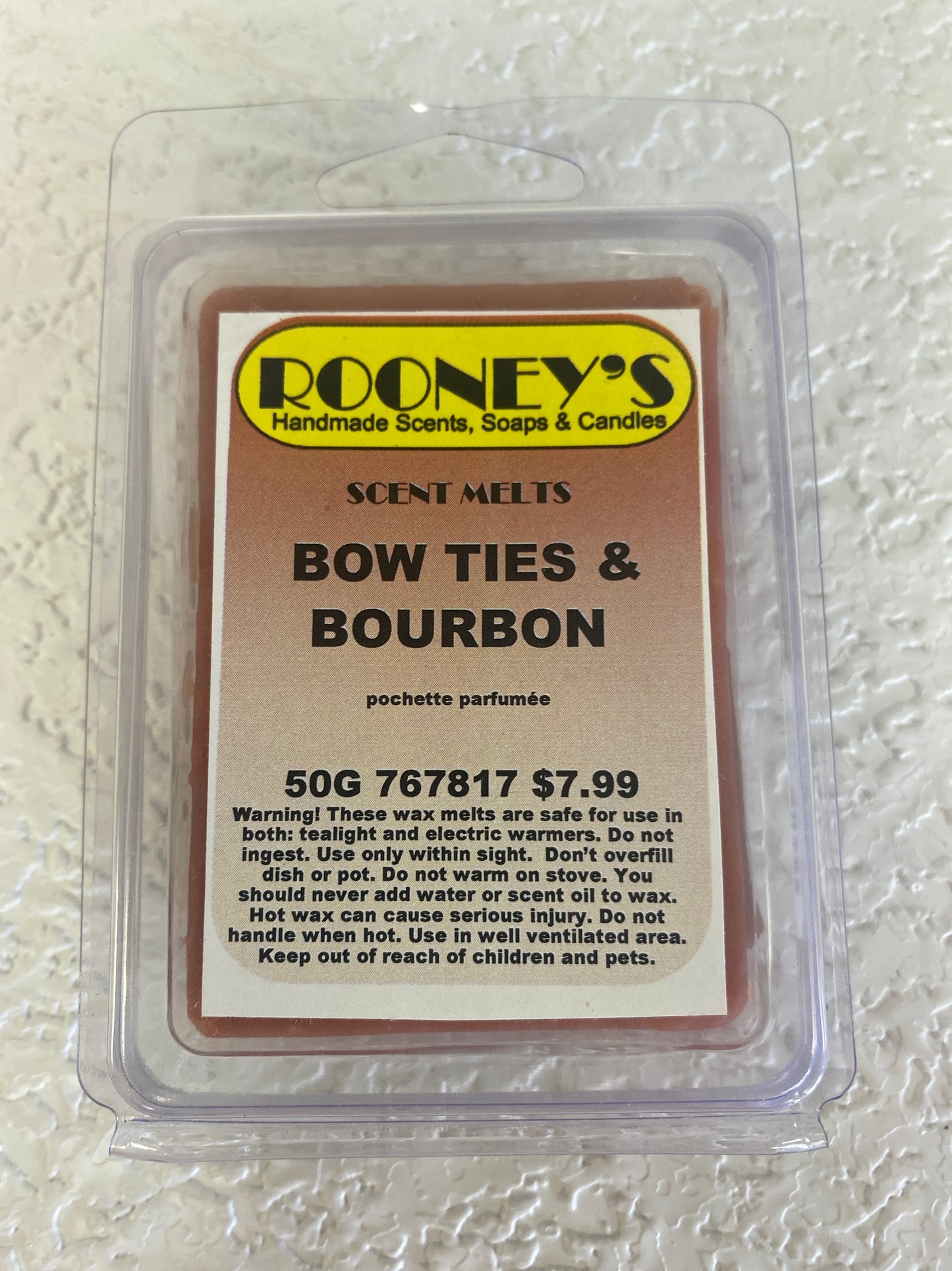BOW TIES & BOURBON SCENT MELT