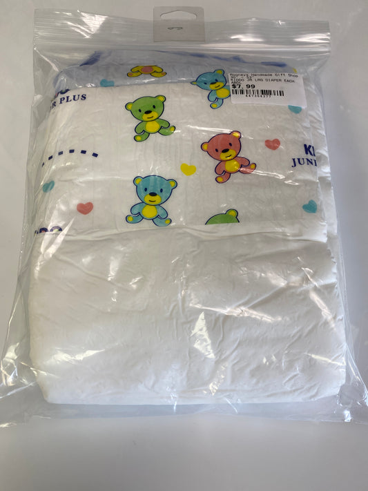 KIDDO JR MED DIAPER SINGLE