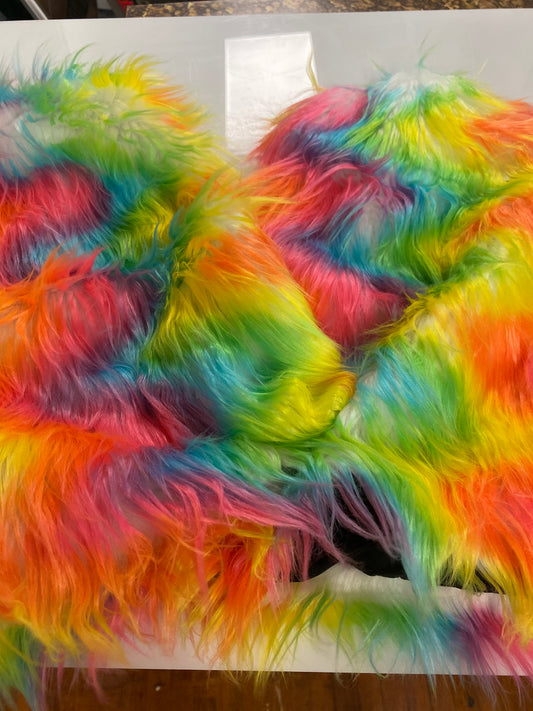 WINTER LEG WARMERS RAINBOW
