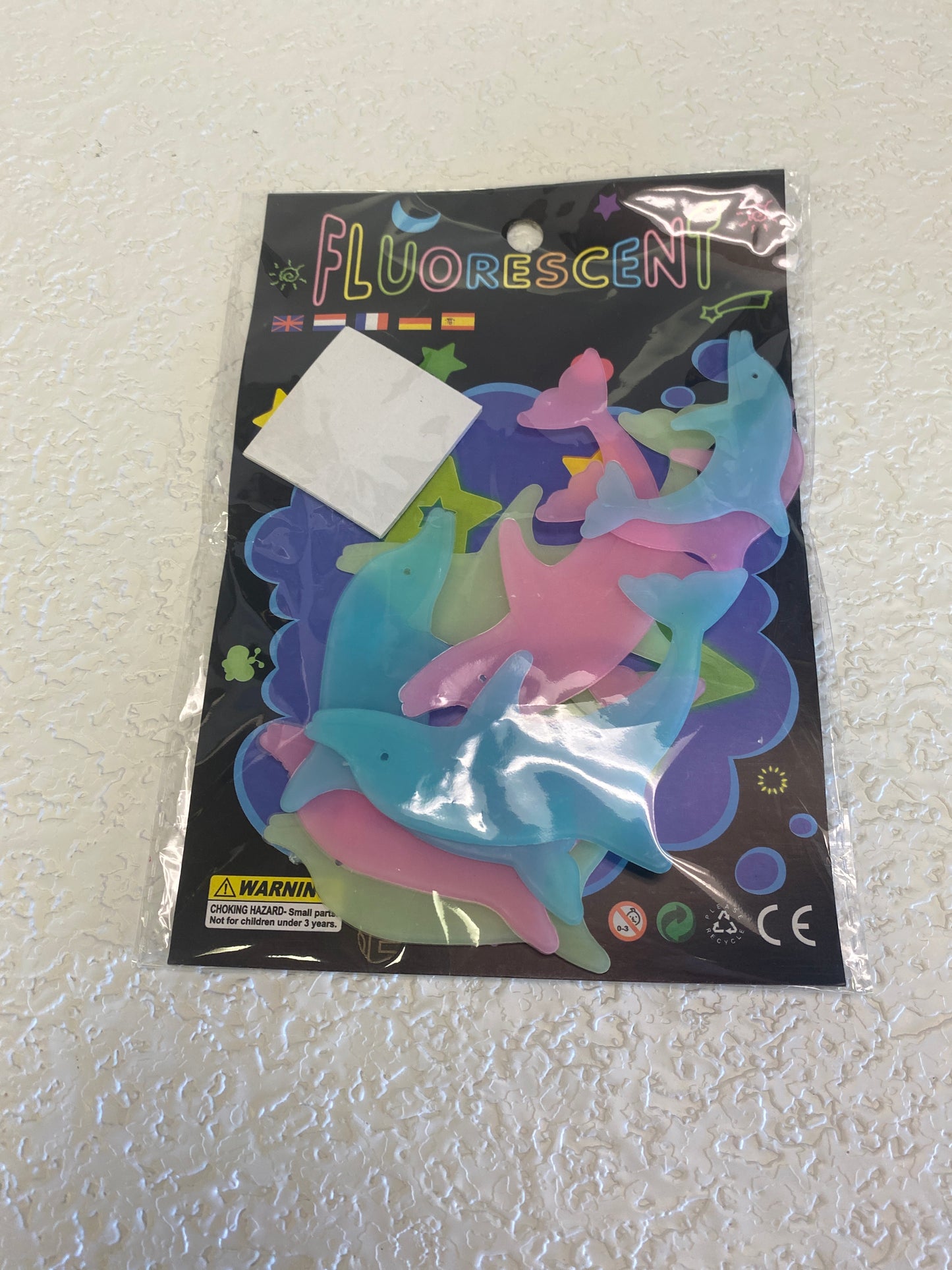 GLOW IN THE DARK DECOR DOLPHINS