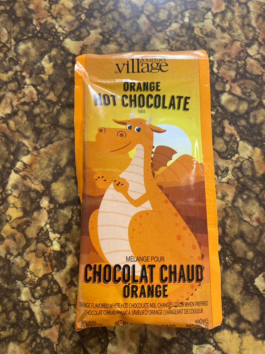 ORANGE HOT CHOCOLATE PACKET