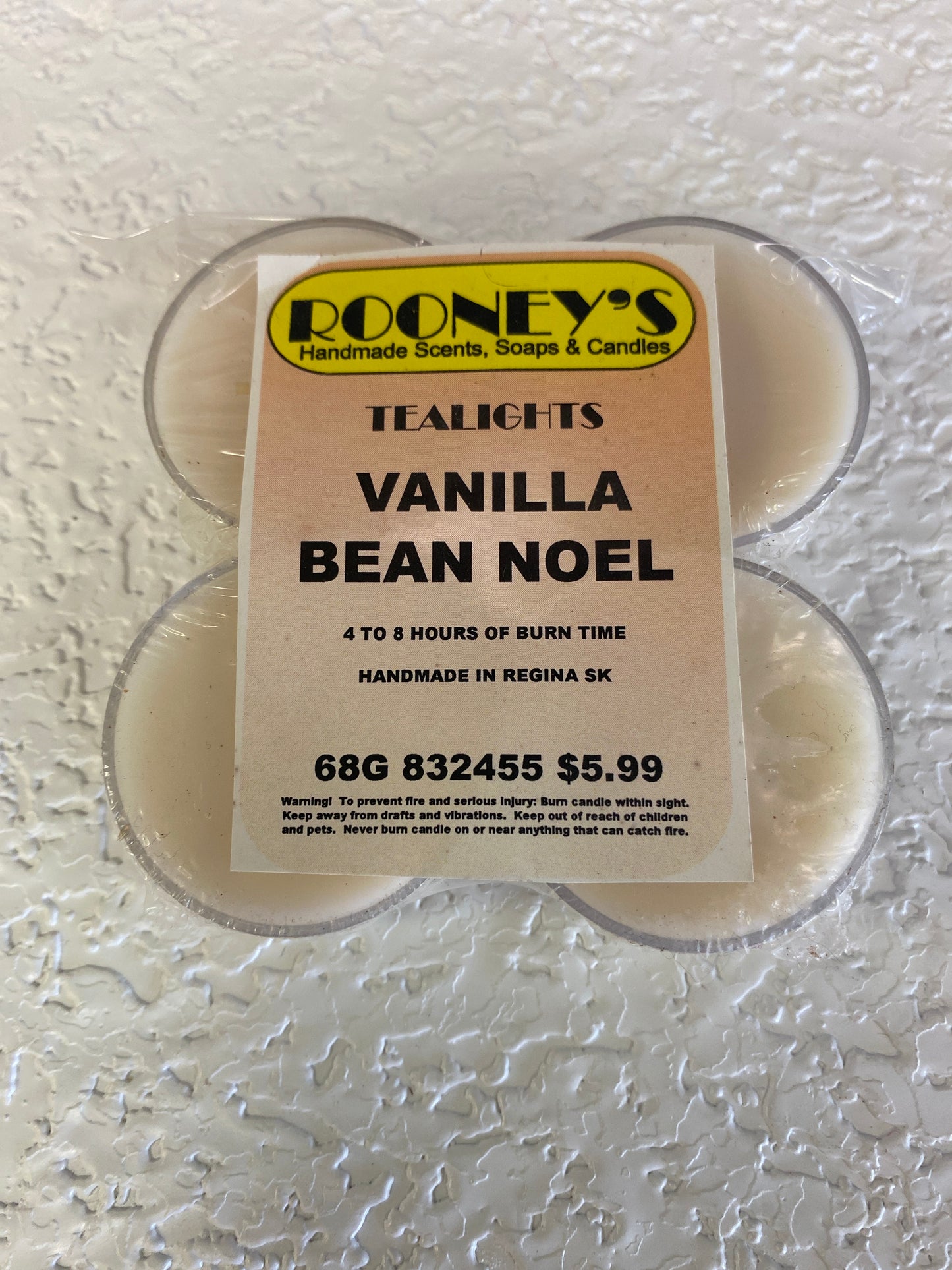 VANILLA BEAN NOEL TEALIGHT CANDLES