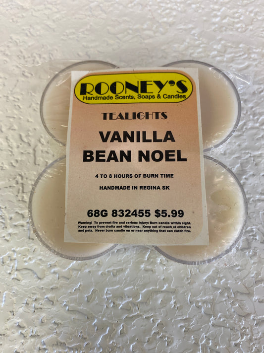 VANILLA BEAN NOEL TEALIGHT CANDLES