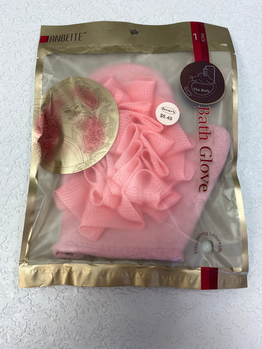 BATH GLOVE PINK