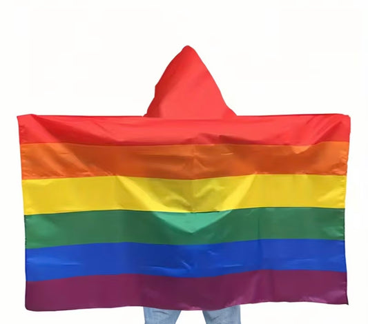 90X150CM CAPE RAINBOW PRIDE