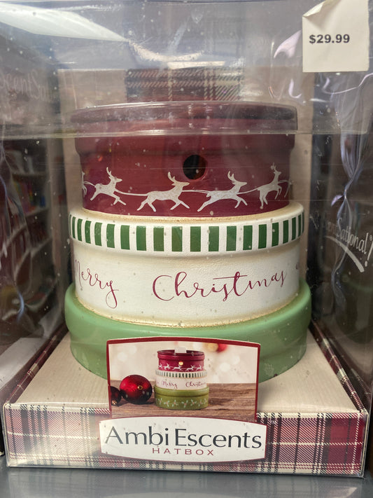 Hat box scent warmer