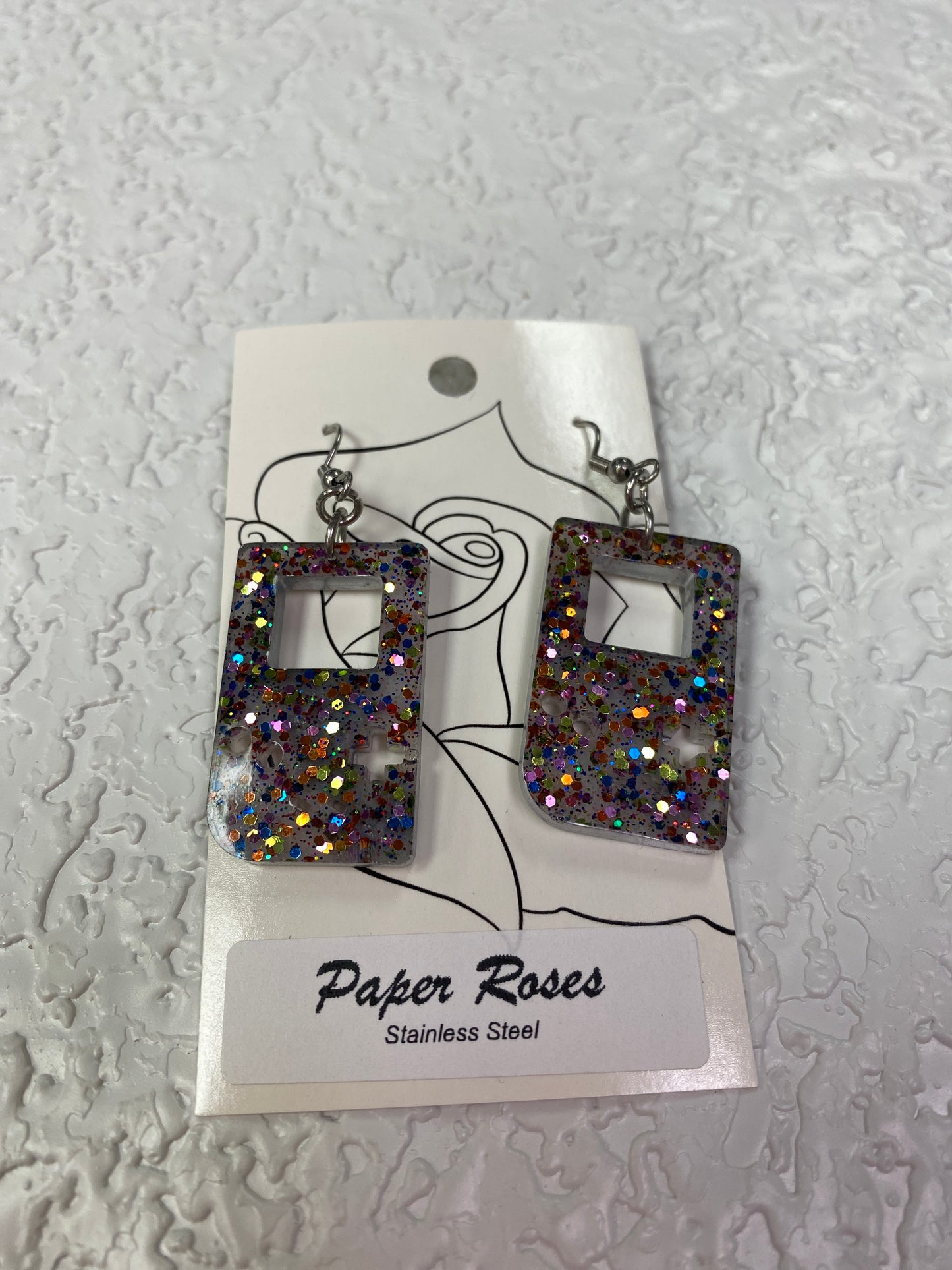 GAME TIME RETRO EARRINGS