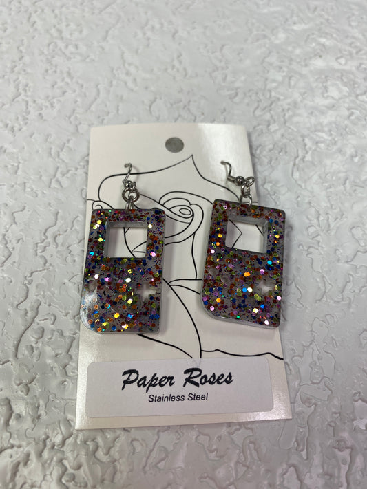 GAME TIME RETRO EARRINGS