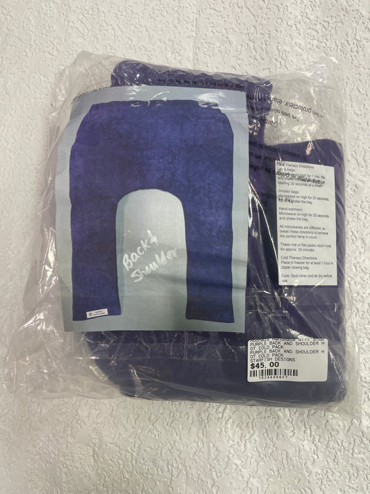 PURPLE BACK AND SHOULDER HOT COLD PACK