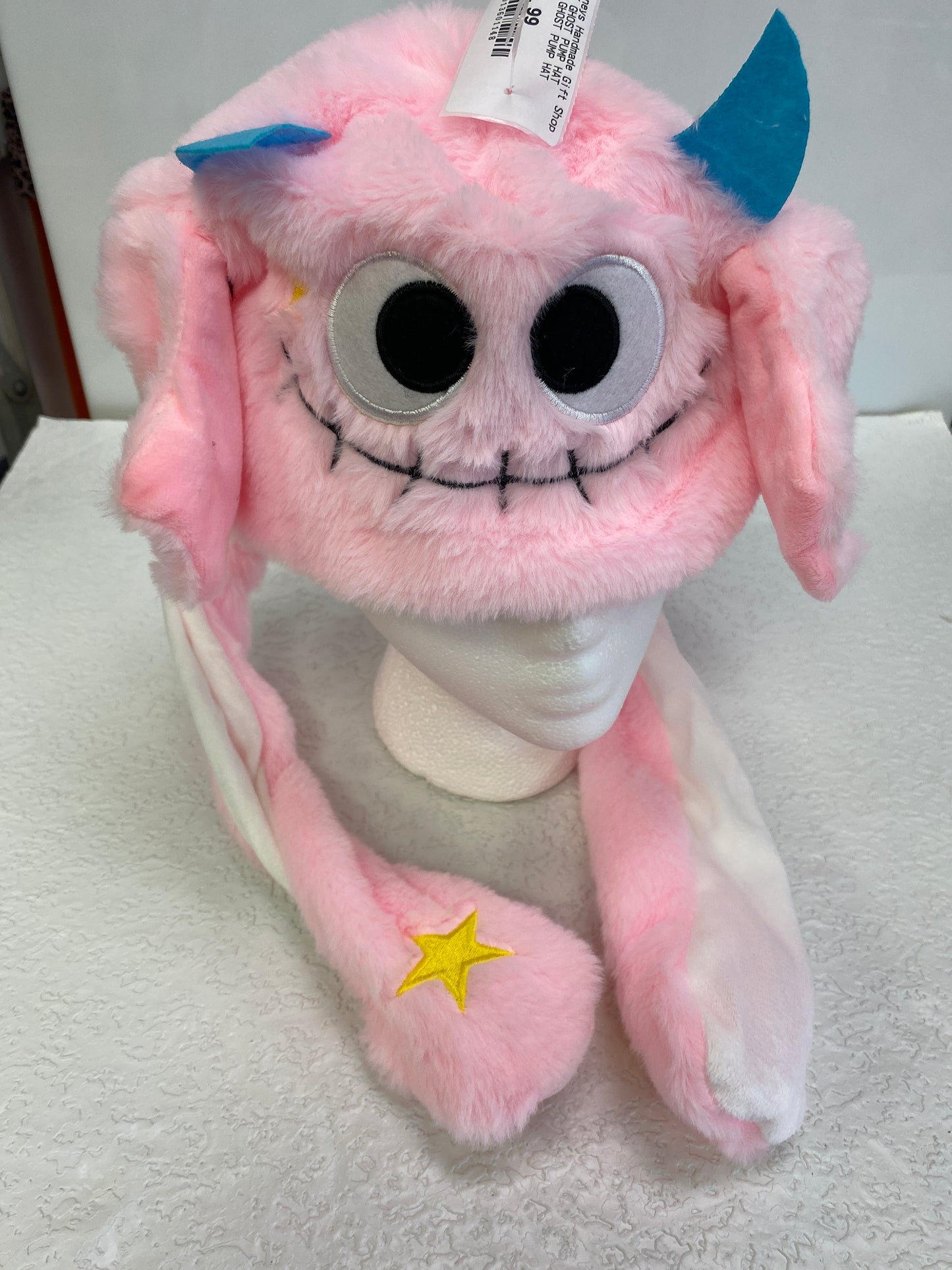 PINK GHOST PUMP HAT