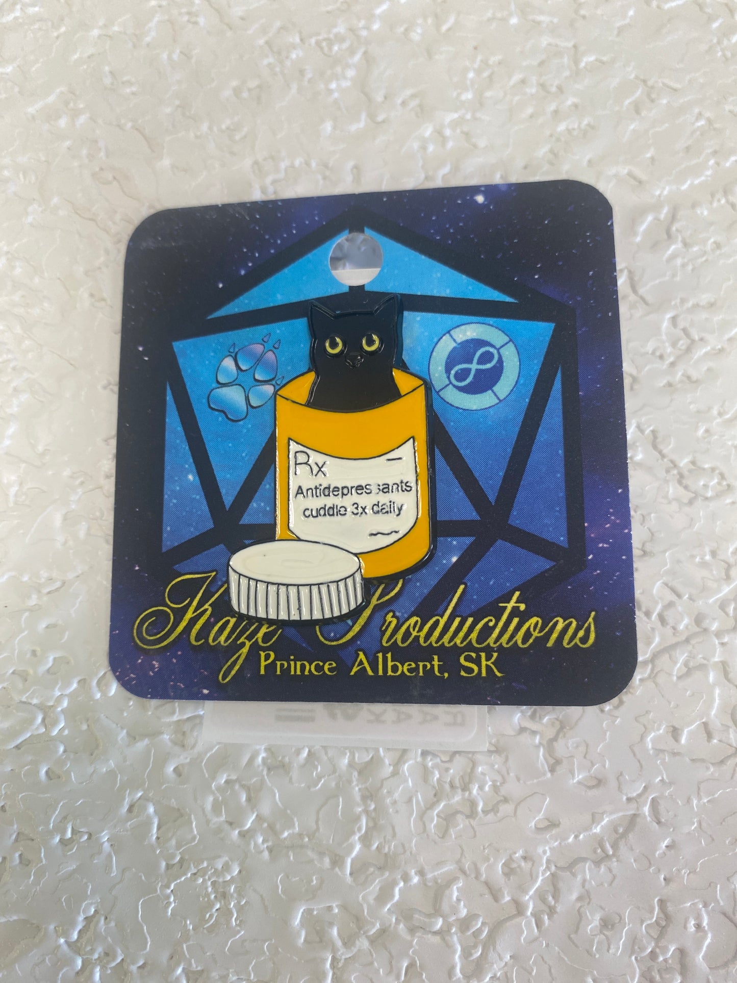 ANTIDEPRESSIANT CUDDLE PIN