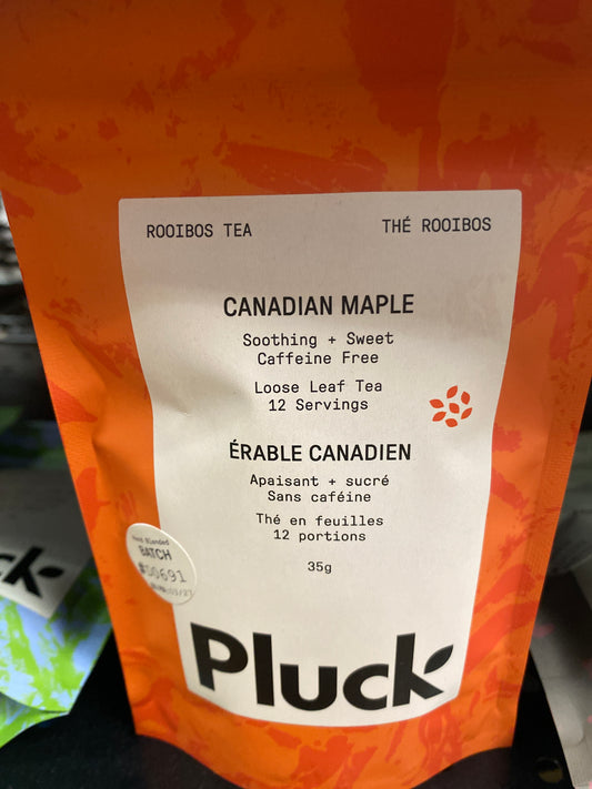 PLUCK LOOSE LEAF TEA CANADIAN MAPLE