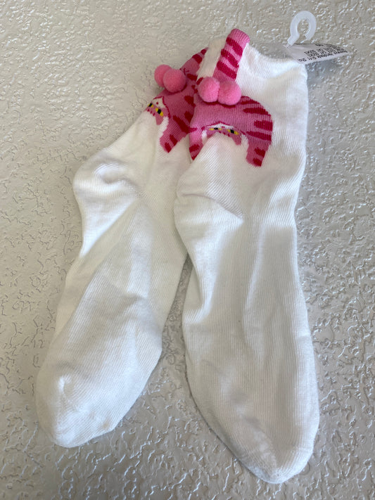 PINK CUTE CAT SOCKS