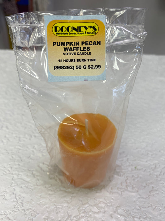 PUMPKIN PECAN WAFFLES VOTIVE CANDLE