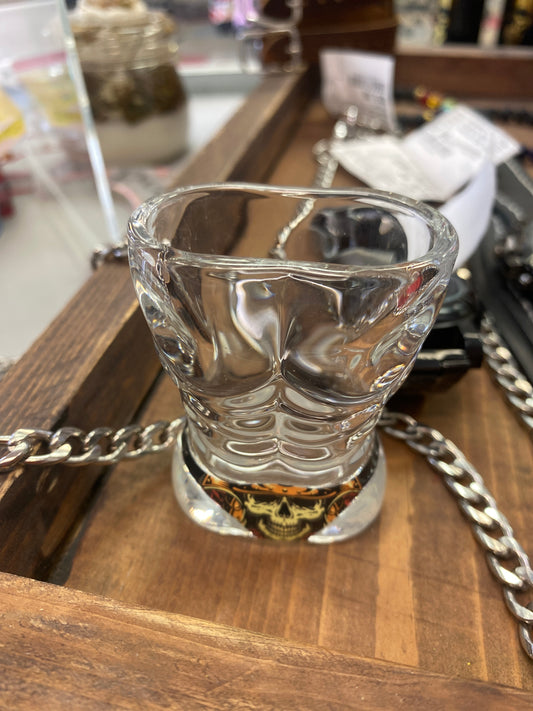 MUSCLE MAN BIKINI SHOT GLASS