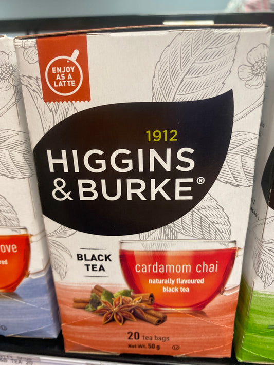CARDAMOM CHAI H&B TEA 20 BAGS