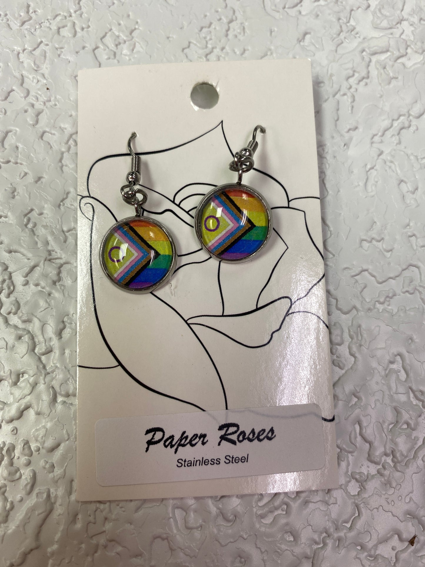 PRIDE SILVER EARRINGS