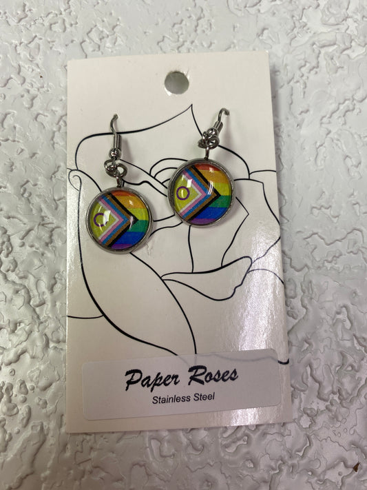 PRIDE SILVER EARRINGS