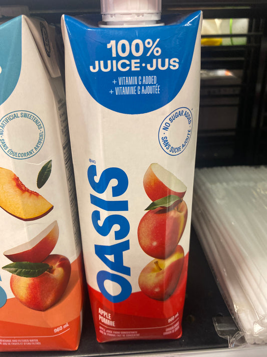 OASIS APPLE JUICE
