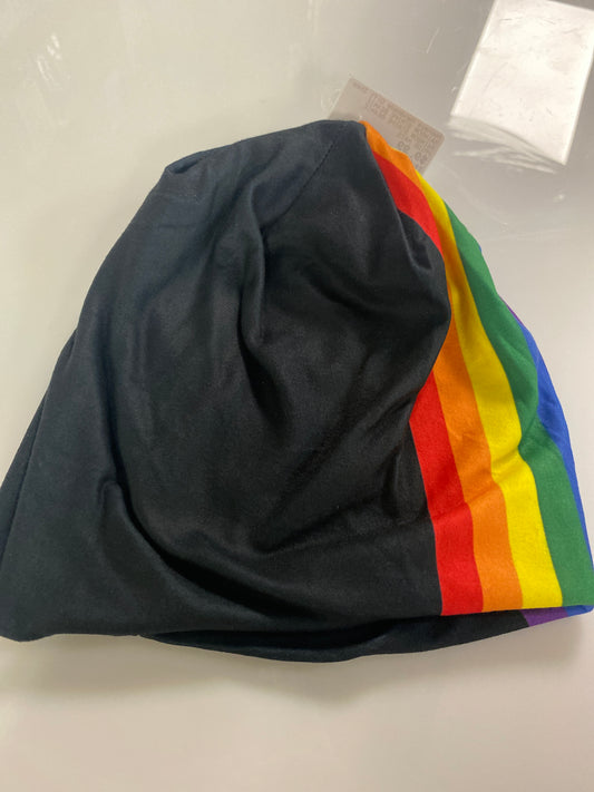 RAINBOW STRIPE BEANIE