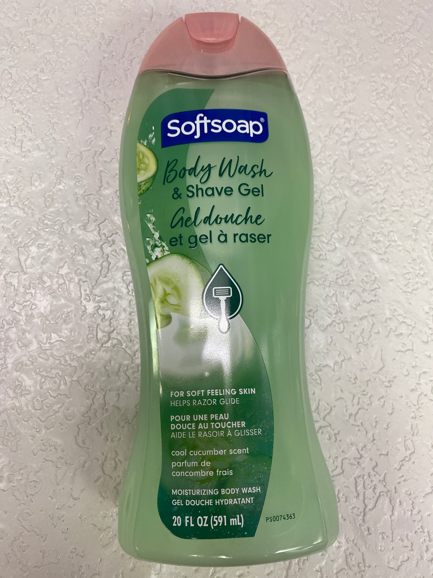 SOFTSOAP BODY WASH & SHAVE GEL CUCUMBER