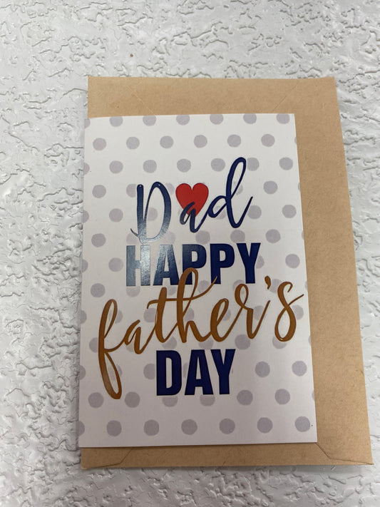 FATHERS DAY SMALL CARD