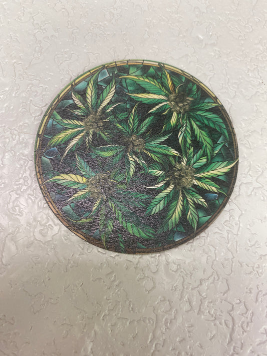 POT LEAF COASTER