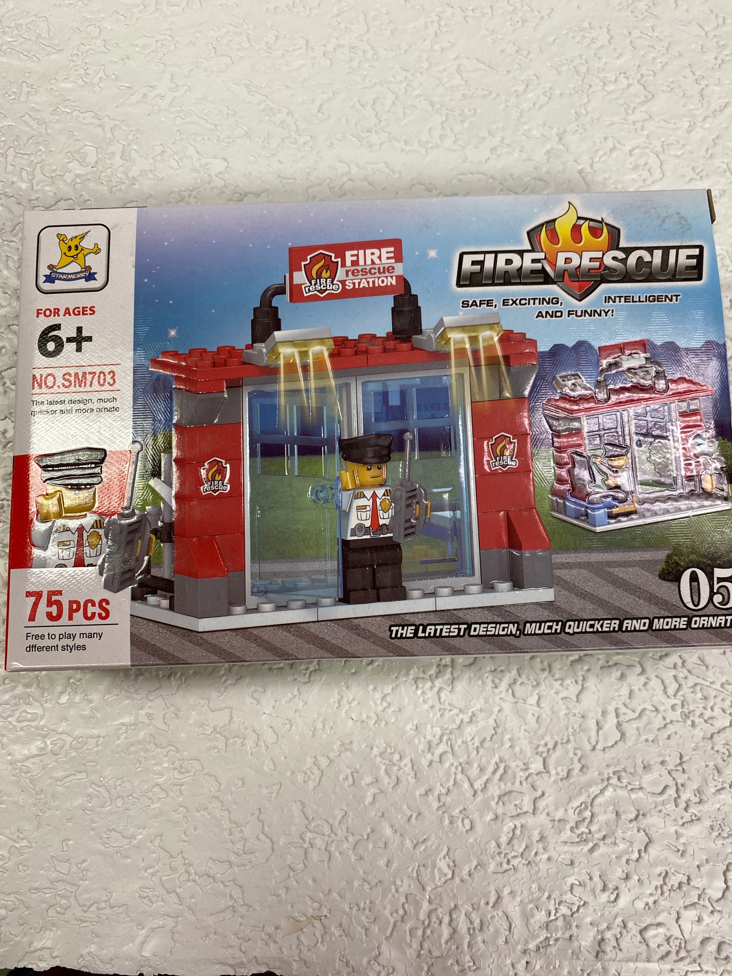 FIRE RESCUE BUILDING BLOCKS