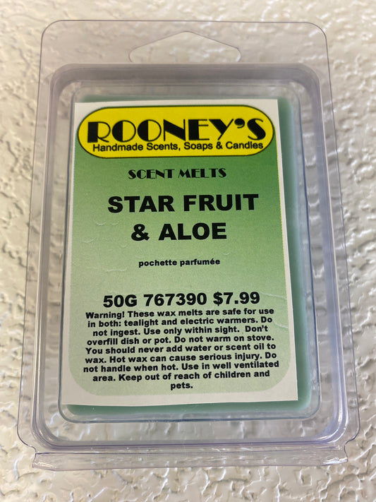 STAR FRUIT & ALOE SCENT MELT