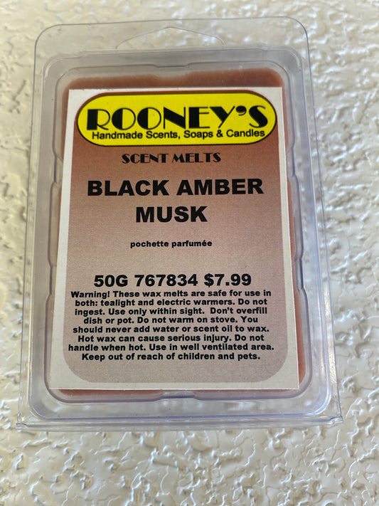 BLACK AMBER MUSK SCENT MELT