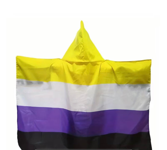 90X150CM CAPE NON BINARY PRIDE