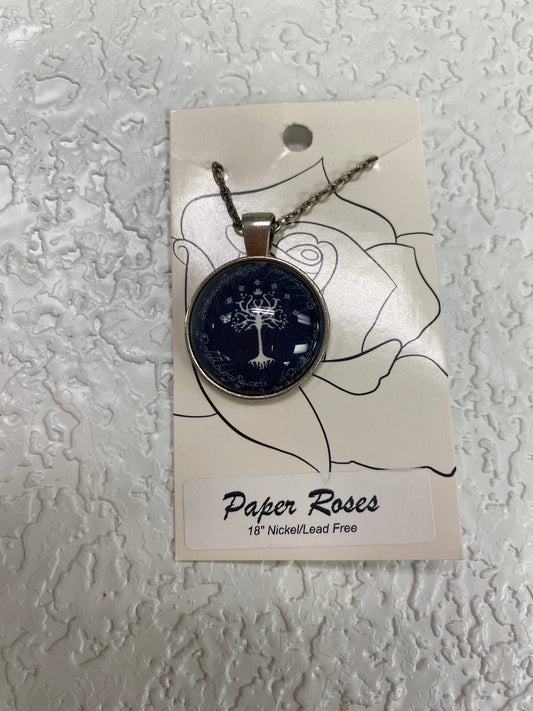 SILVER TREE NECKLACE
