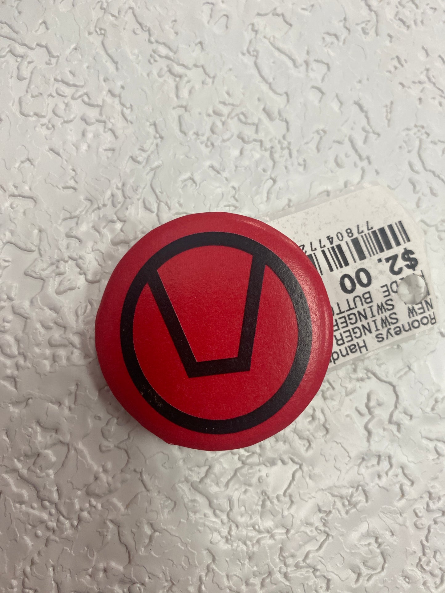 NEW SWINGER PRIDE BUTTON